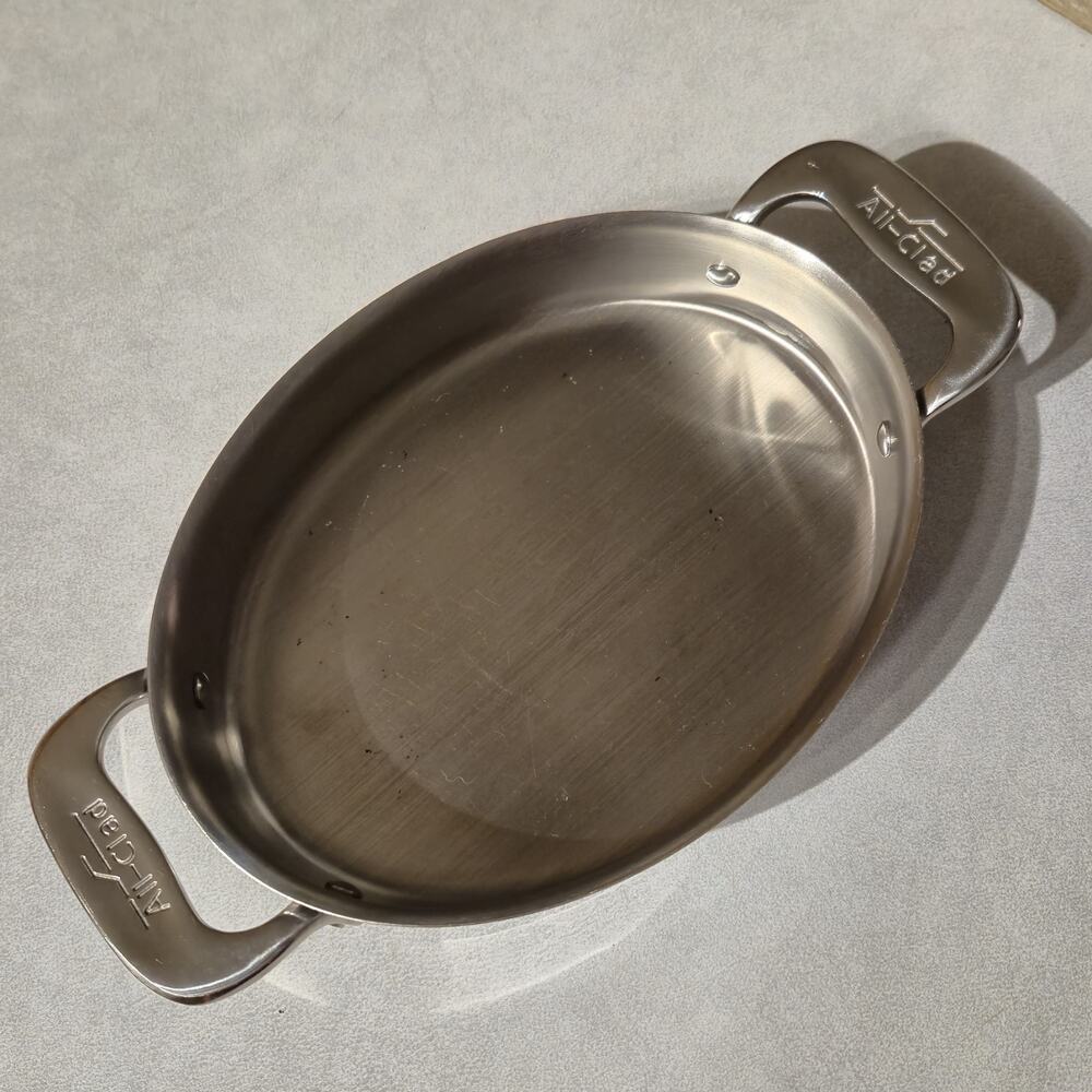 All-Clad Stainless Steel 7-Inch Oval-Shaped Baker Specialty Cookware